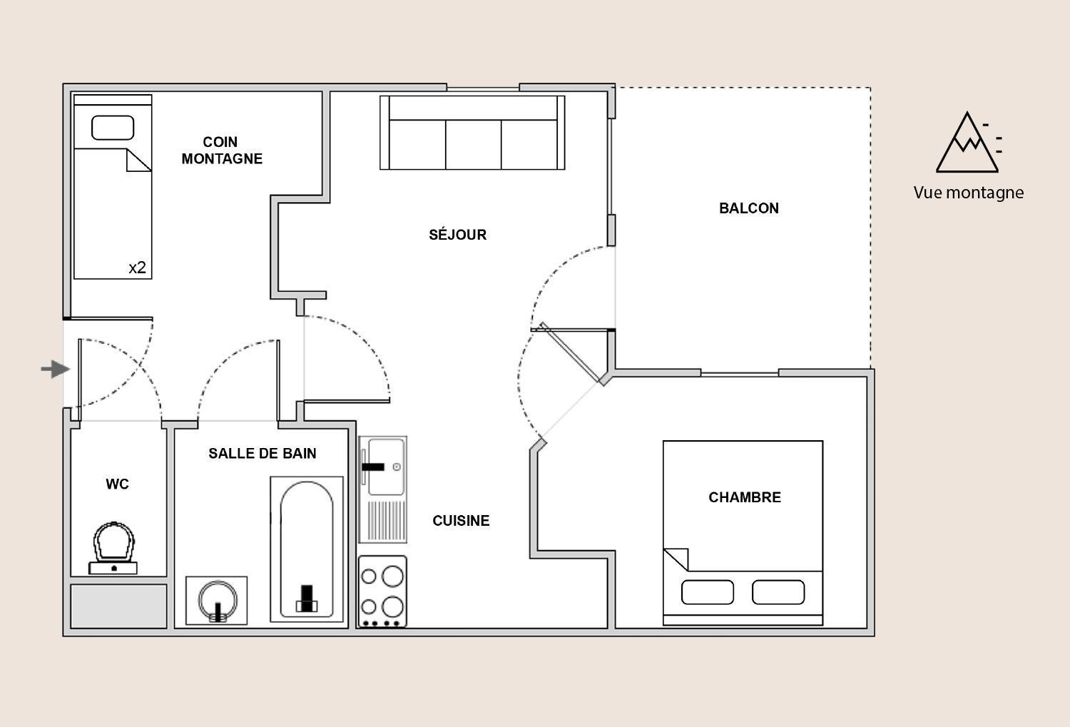 Cozyloge, Orelle & Les 3 Vallees Kültér fotó