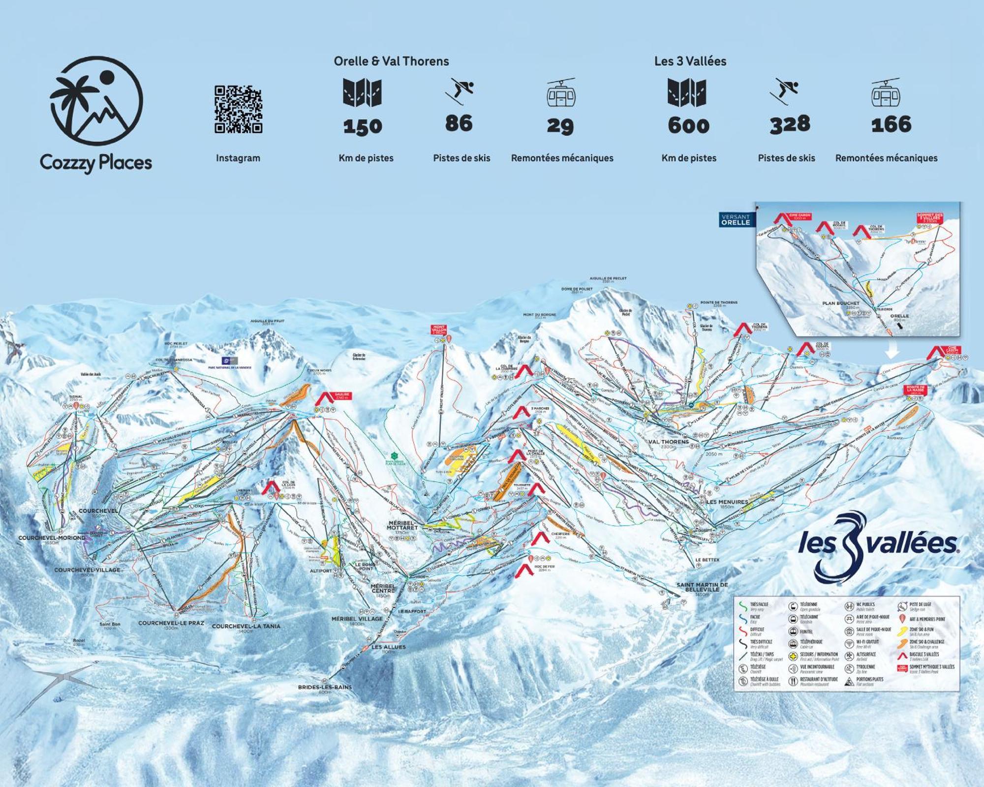 Cozyloge, Orelle & Les 3 Vallees Kültér fotó